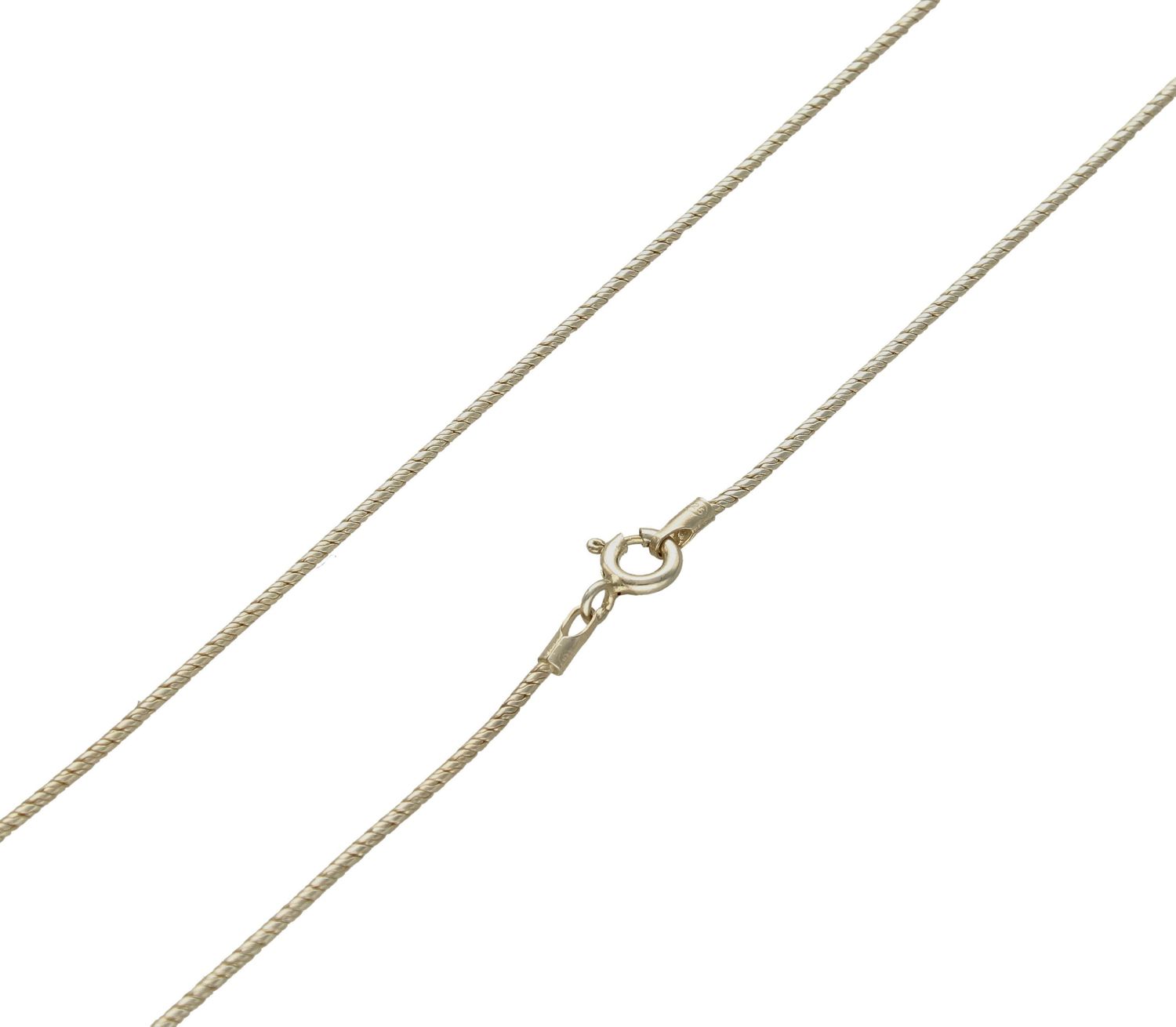 Łańcuszek srebrny lineczka 1,1mm DIA-LAN-5881-925 1,1mm.  Łańcuszek srebrny linka. Łańcuszek srebrny damski. Łańcuszek o splocie linki. Łańcuszek damski biżuteryjny. Delikatny łańcuszek srebrny. Idealny pom (1).jpg